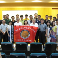 20120630在职专班开学授旗仪式
